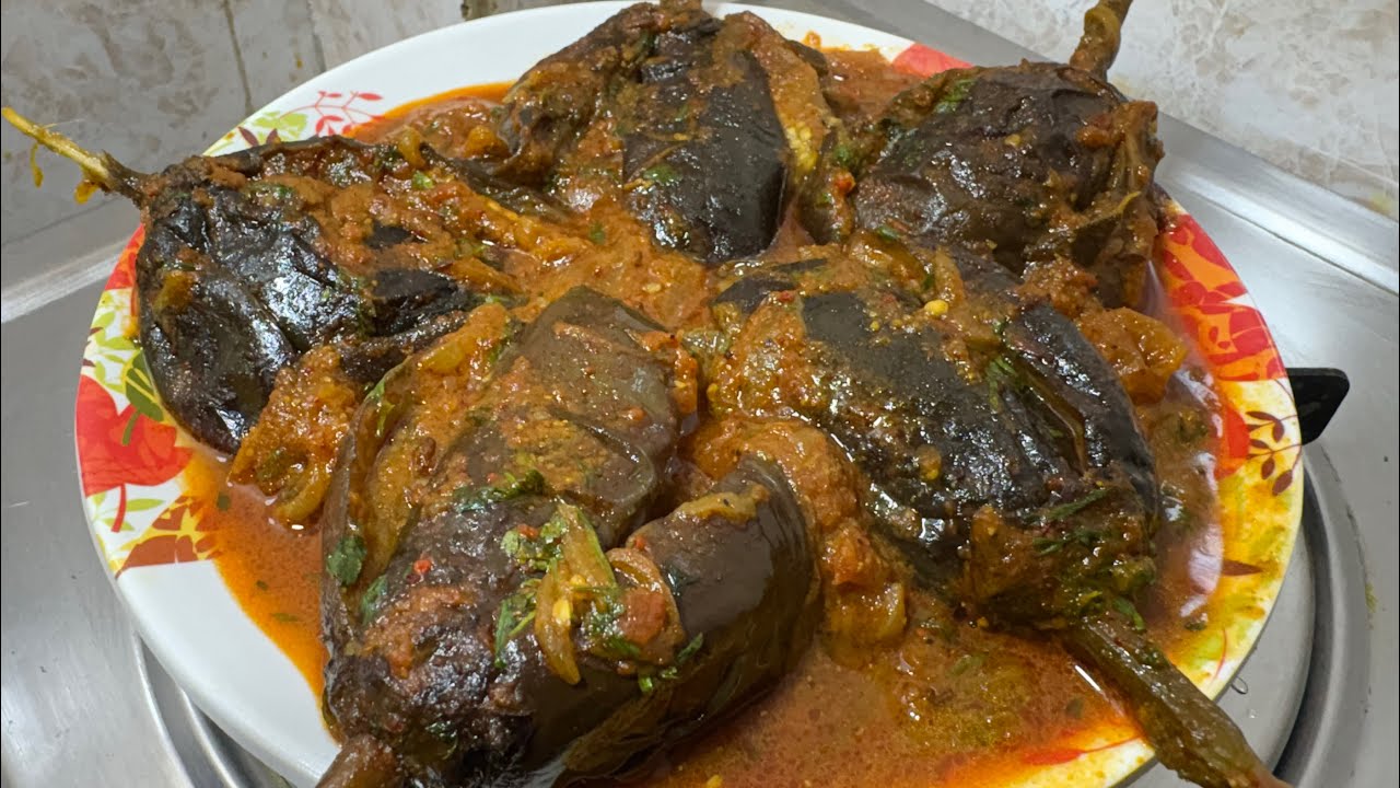 Masala baigan recipe || bohot hi aasan trika masala baigan ki sabji || in our style #Thekitchenqueen