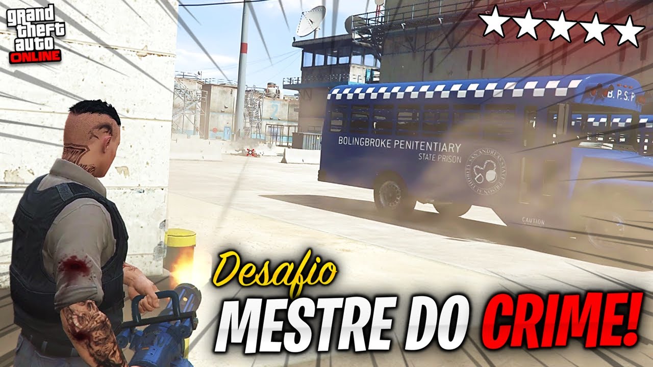 MESTRE DO CRIME COM INSCRITOS - FLEECA E FUGA DA PRISÃO!!! #1 (Criminal Mastermind Challenge PT-BR)