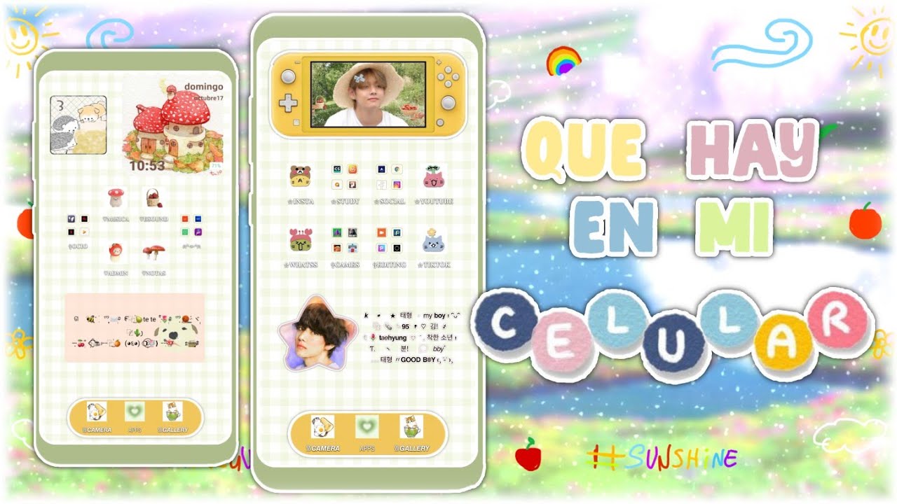 🌙ꪾ〬ꩌ۪٬ ¿QUÉ HAY EN MI CELULAR? (≧▽≦) | Kim Tamie ☆