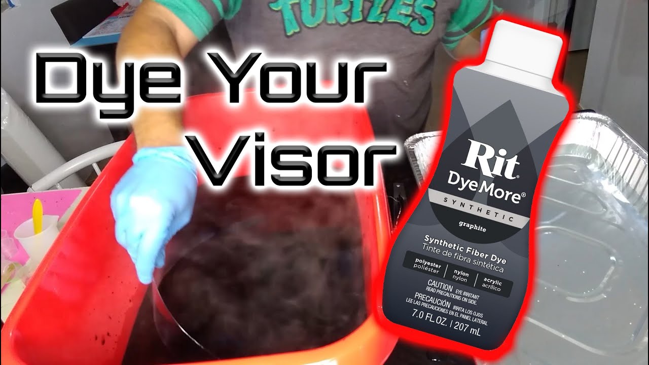 How to Dye your visor...