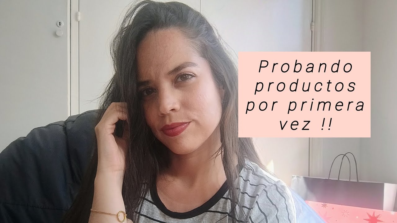 Probando productos por primera vez ❤️