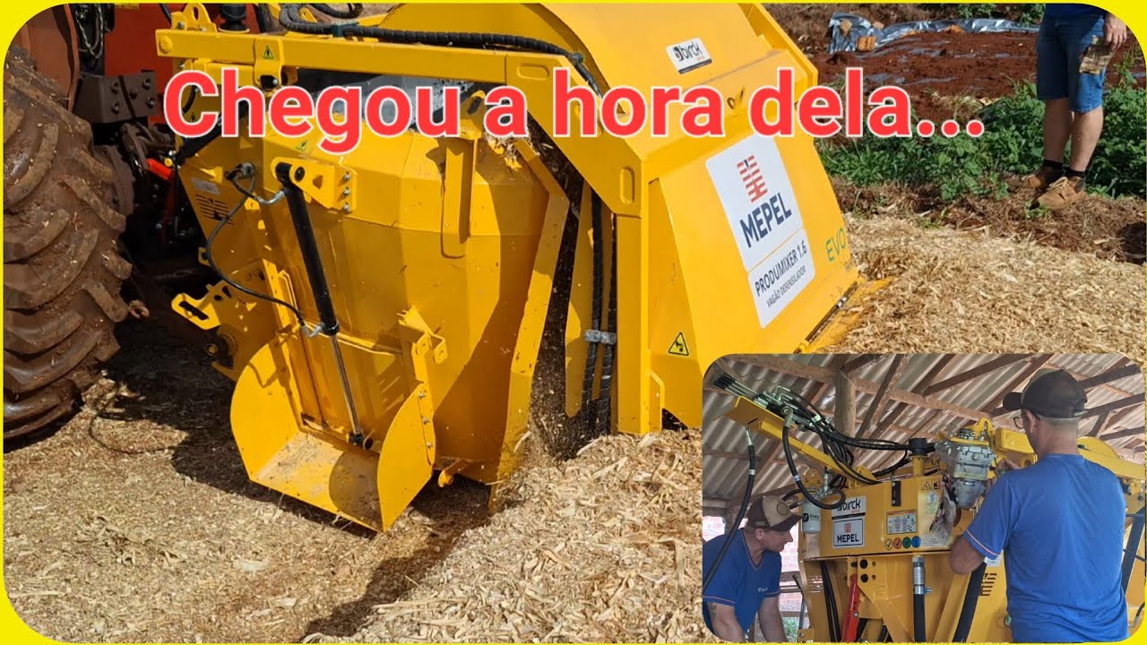 Como resolvemos o problema da desensiladeira? / 1° vez usando a desensiladeira Mepel 1.6