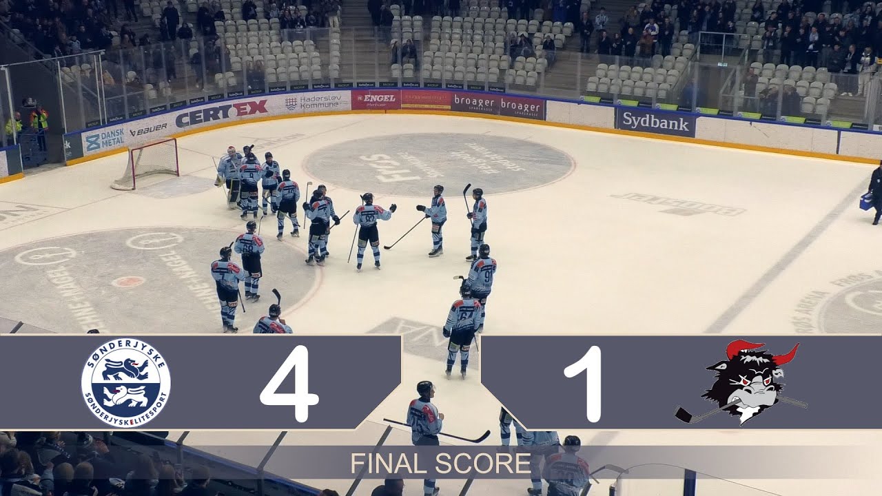 SønderjyskE Ishockey vs Rødovre Mighty Bulls 02-02-2024