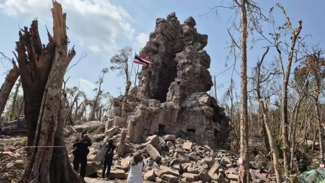 កម្ពុជាប្រកាសតវ៉ាប្រឆាំងនឹងសកម្មភាពនានារបស់ថៃនៅប្រាសាទតាក្របី