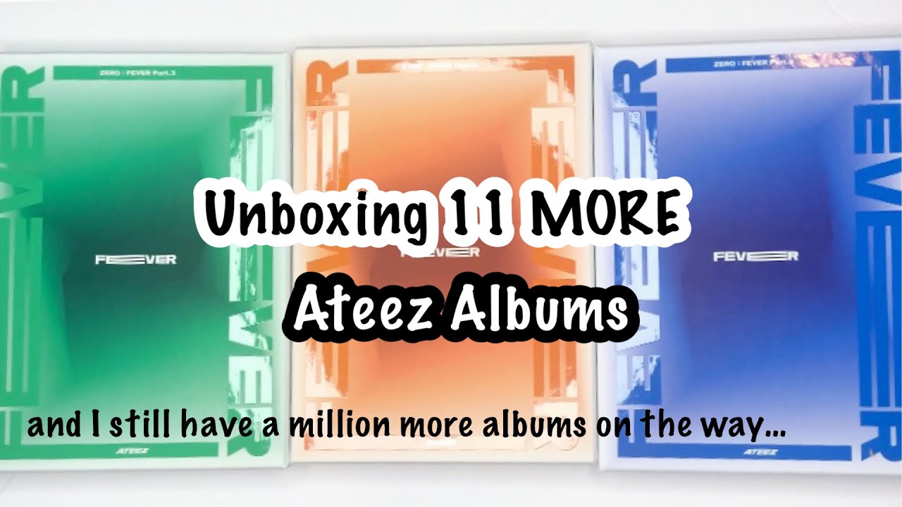 Unboxing MORE Ateez Albums | from Subk & Hello82 | soooooo many dupes🥲