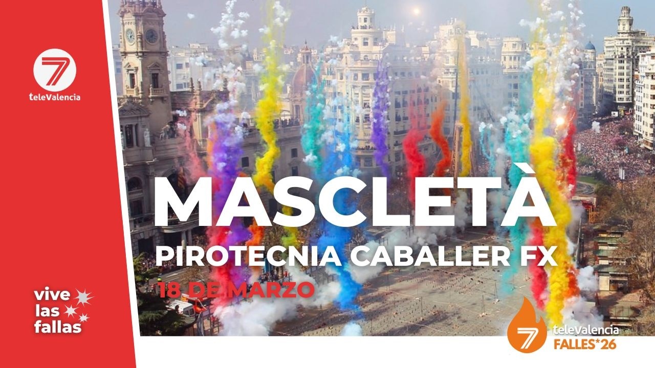 🔴 DIRECTO | Mascletà 18 de marzo 2026 con Pirotecnia Caballer FX