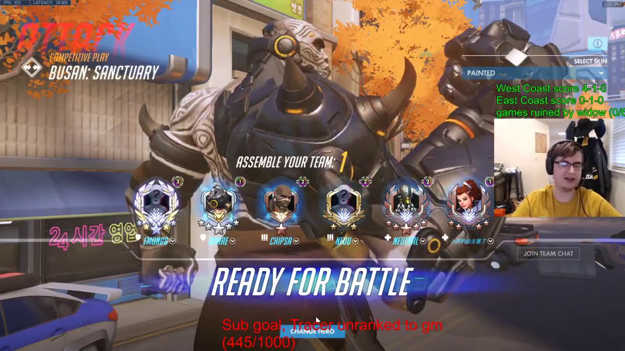 Overwatch Toxic Doomfist God Chipsa Really Hates One Tricks