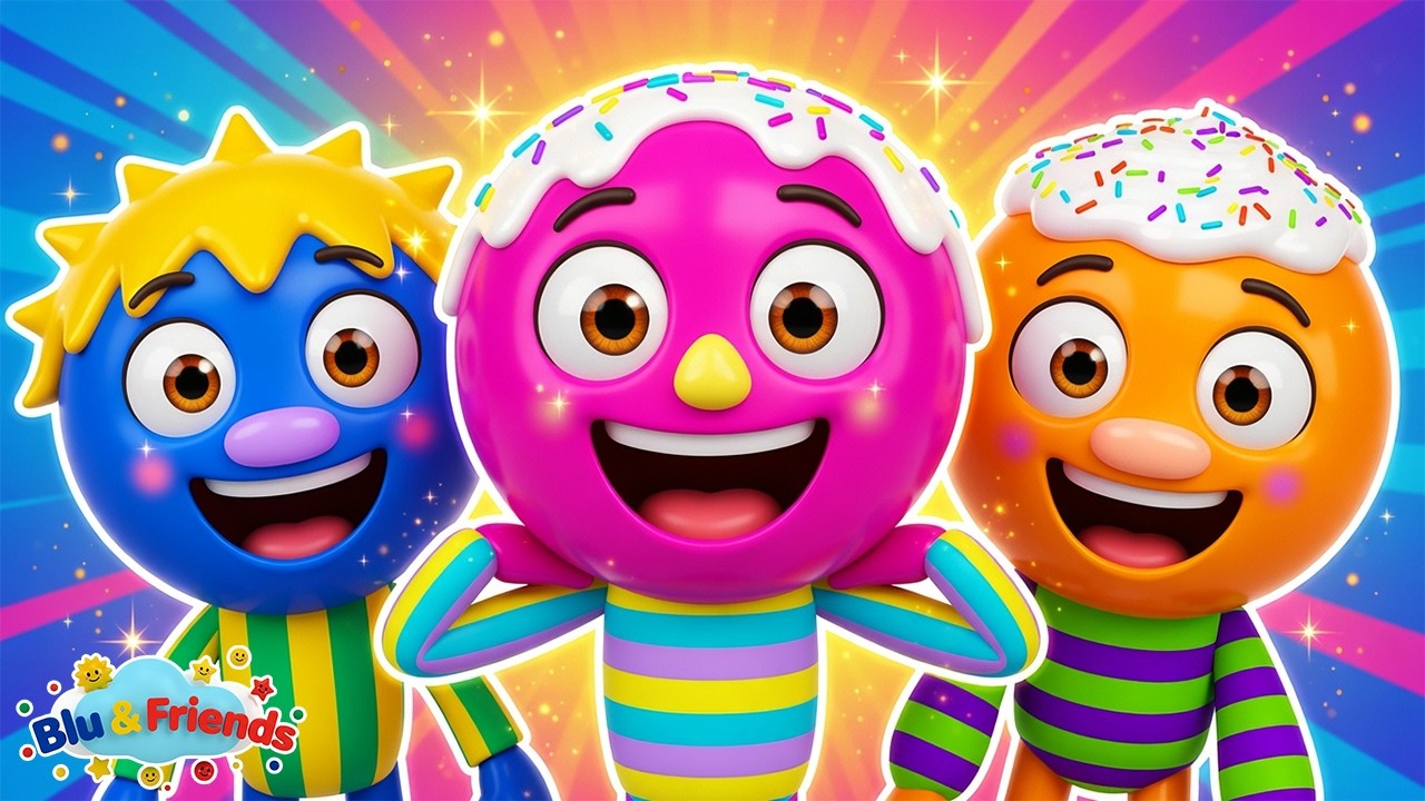 Head, Shoulders, Knees & Toes! 🎶 Let’s Move & Learn! - Nursery Rhymes for Kids