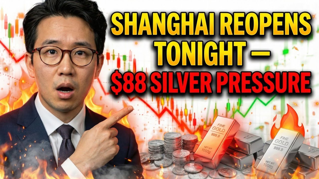 Shanghai Reopens Tonight — $88 Silver Faces Two Weeks of Intense Pressure