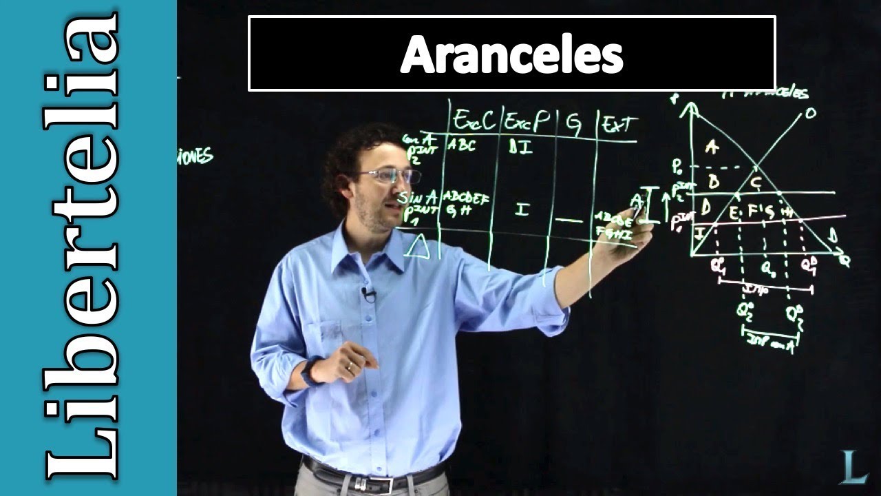 Aranceles: análisis gráfico y de excedentes | Microeconomía | Libertelia