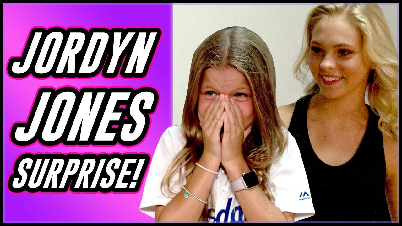 Jordyn Jones Surprise Dance Lesson