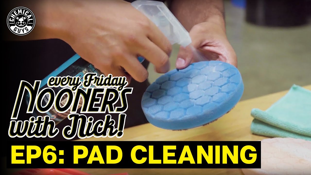 How To Clean Polishing Pads By Hand || Nooners With Nick Ep.6 ||
