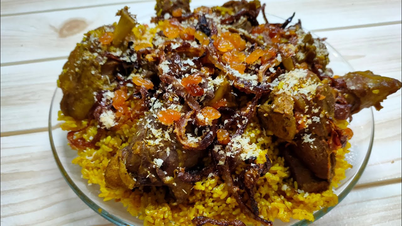 برياني اللحم 🍖🥩🧆 بطريقة سهلة وبسيطة 👌