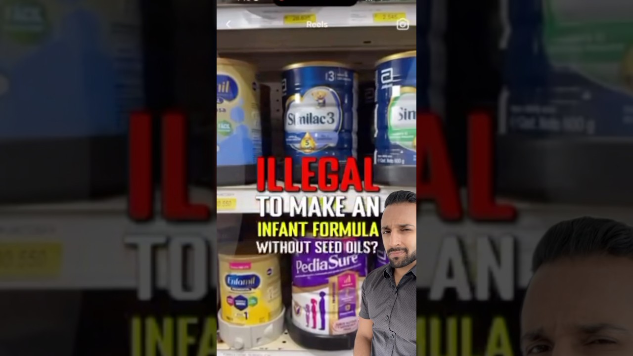 Baby Formulas Contain SEED OILS!!!