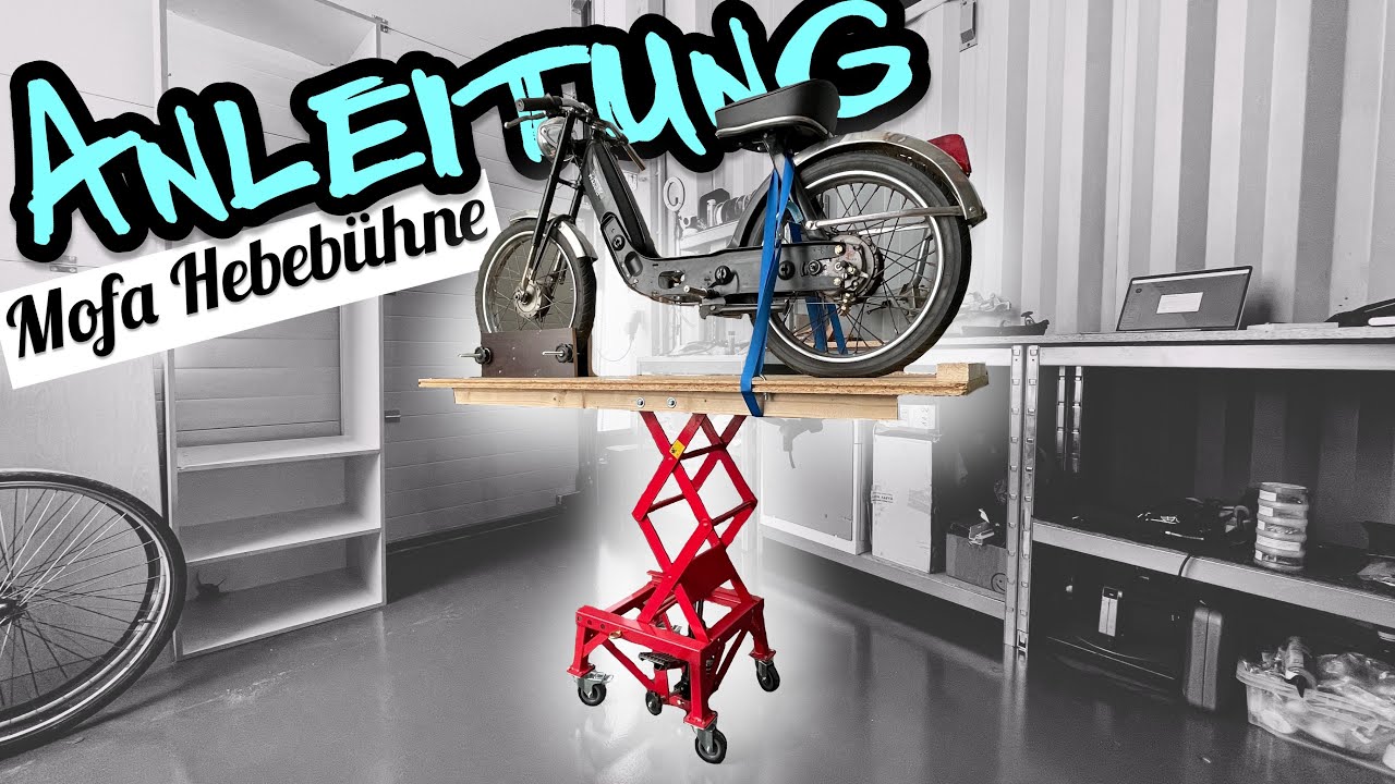 HEBEBÜHNE für‘s MOFA selber bauen [LOW BUDGET]