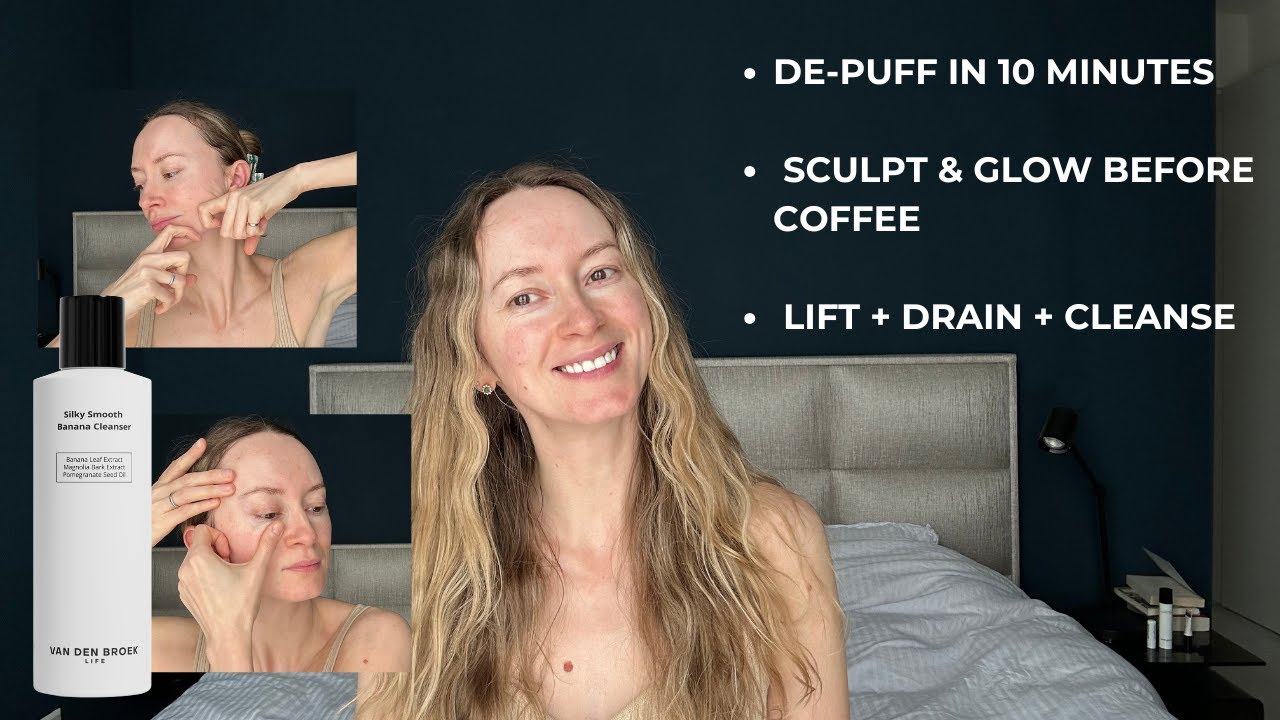 3-in-1 Morning Face Massage: Lifting + Drainage + Cleansing