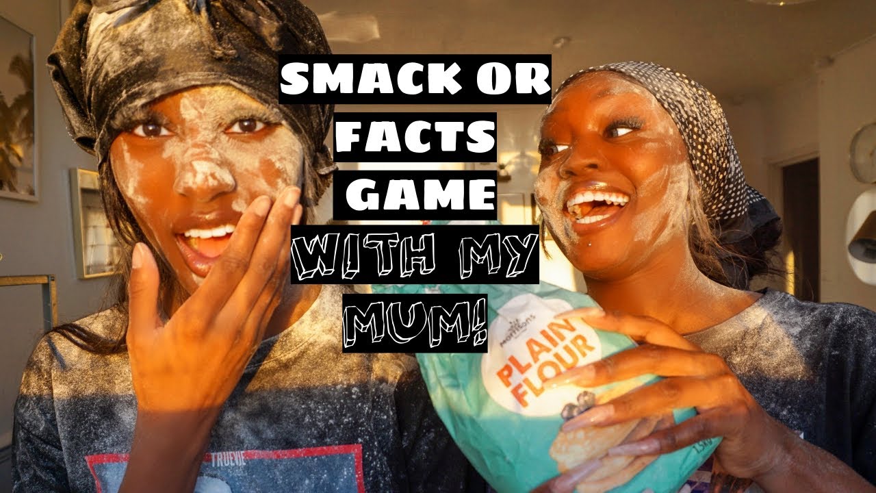 SMACK OR FACTS GAME WITH MY MUM! SHE FULLY CHEATED!!