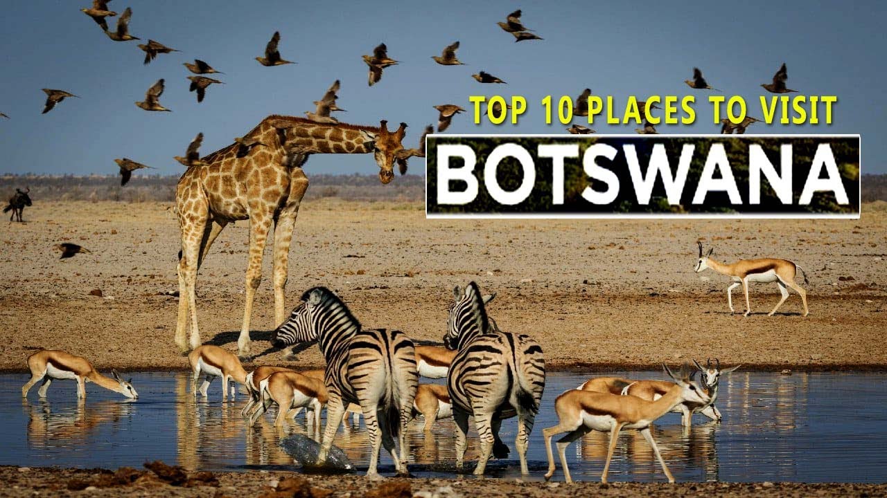 Top 10 places to visit Botswana