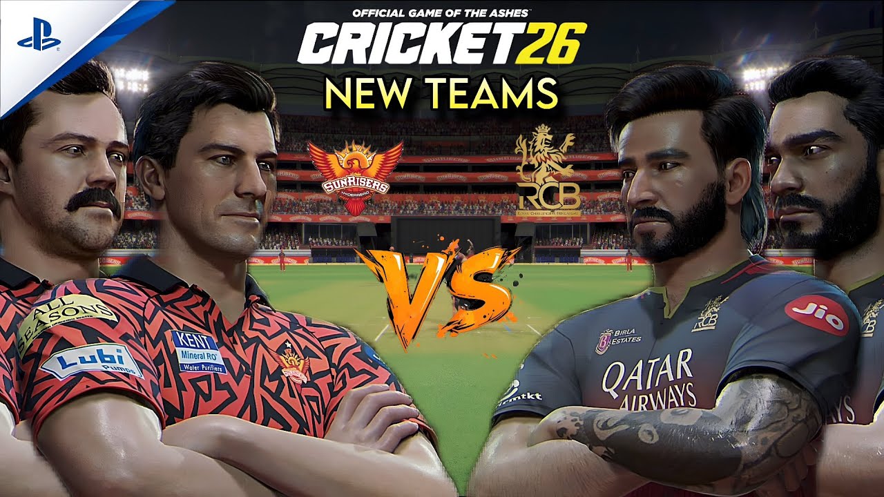 Cricket 26 | SRH vs RCB | IPL 2026 New Teams | Run Fest at Rajiv Gandhi 🔥 Next-Gen Gameplay
