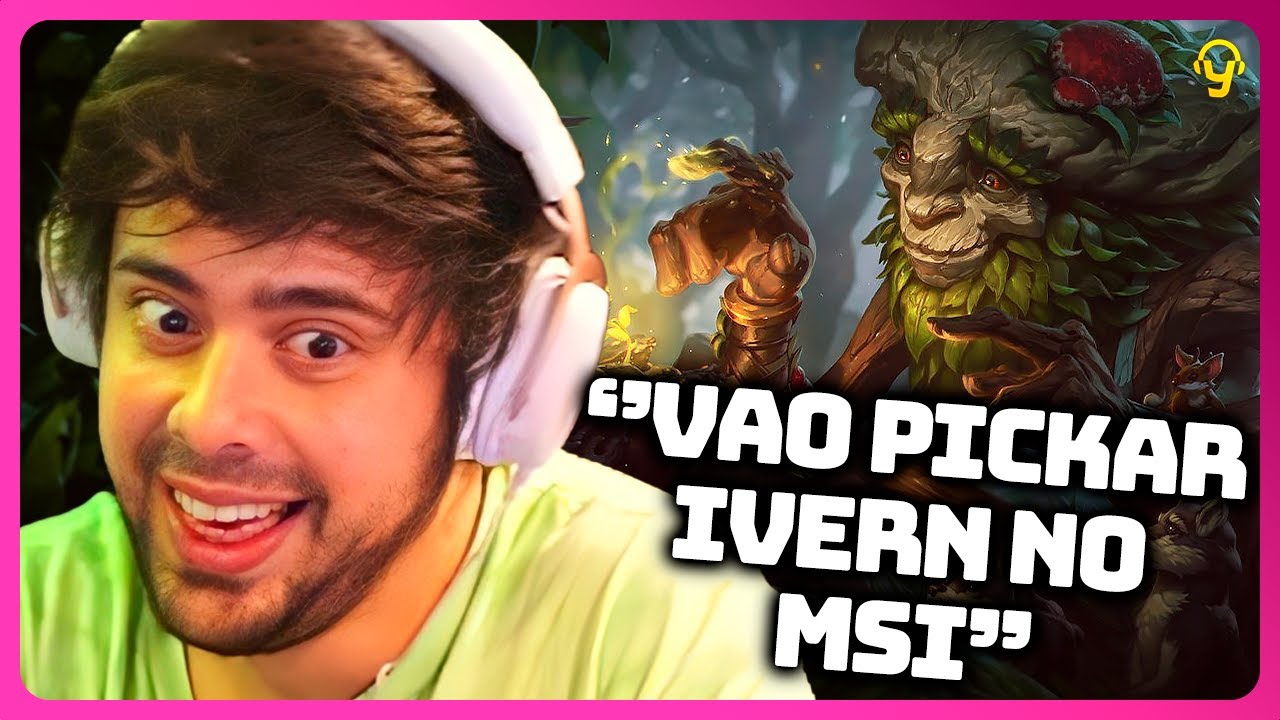 IVERN SUPORTE DE SMITE É FREE WIN | Lives do Yoda