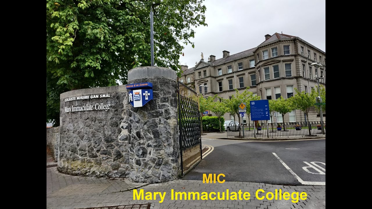 Walking in Mary Immaculate College (MIC), Limerick main campus