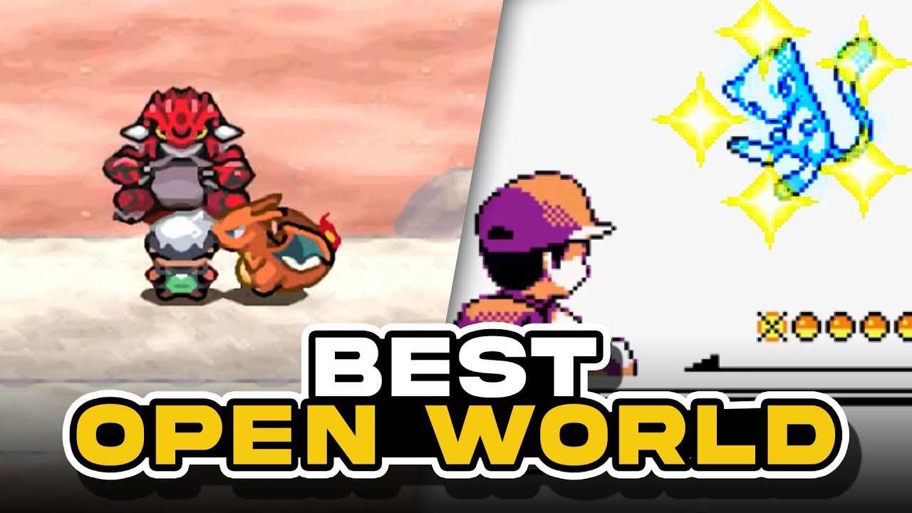 BEST OPEN WORLD POKEMON ROM HACKS 2023 YOU MUST PLAY!