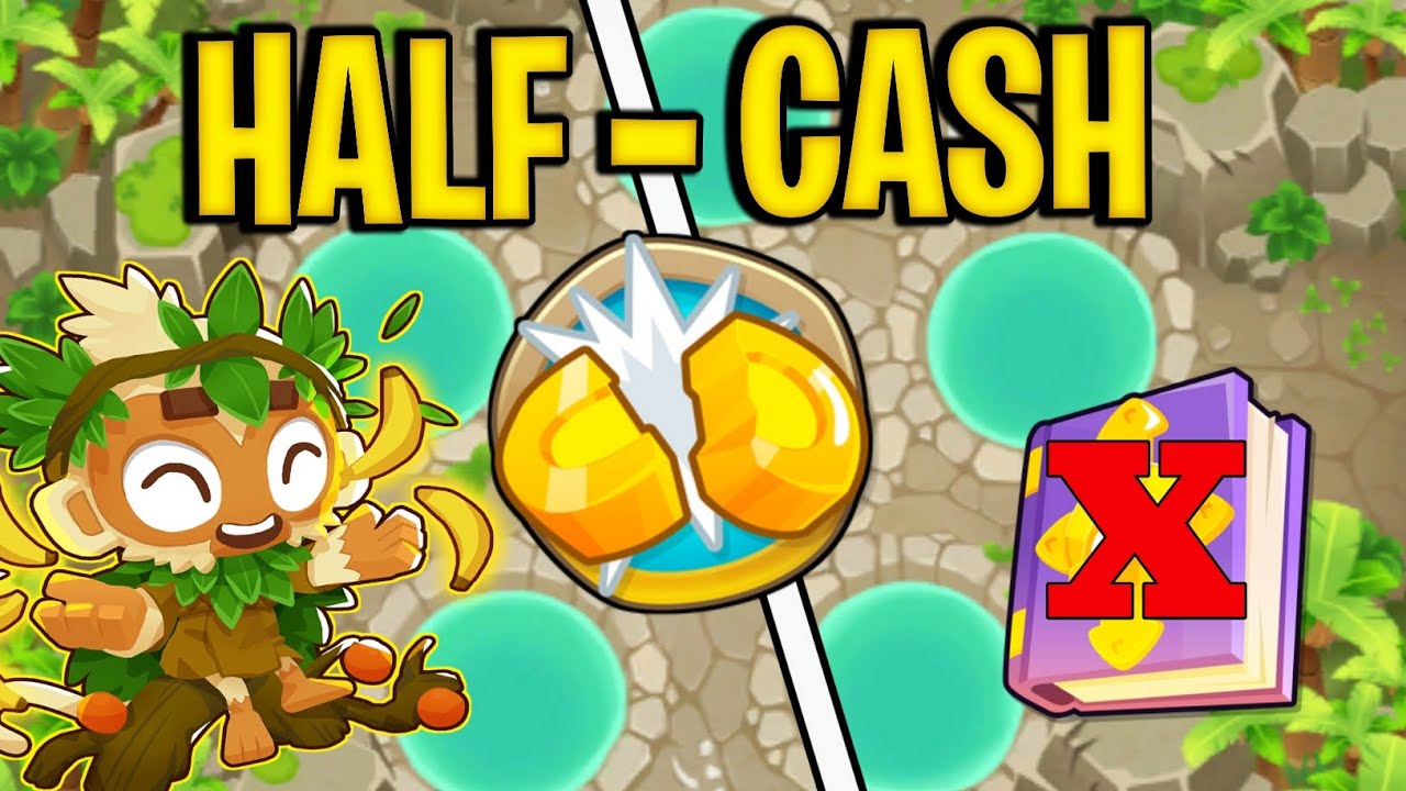 BTD6 | METADE DO DINHEIRO | PISCINAS DE SPA | HALF - CASH | UPDATE 49 ( BLOONS TD6 )
