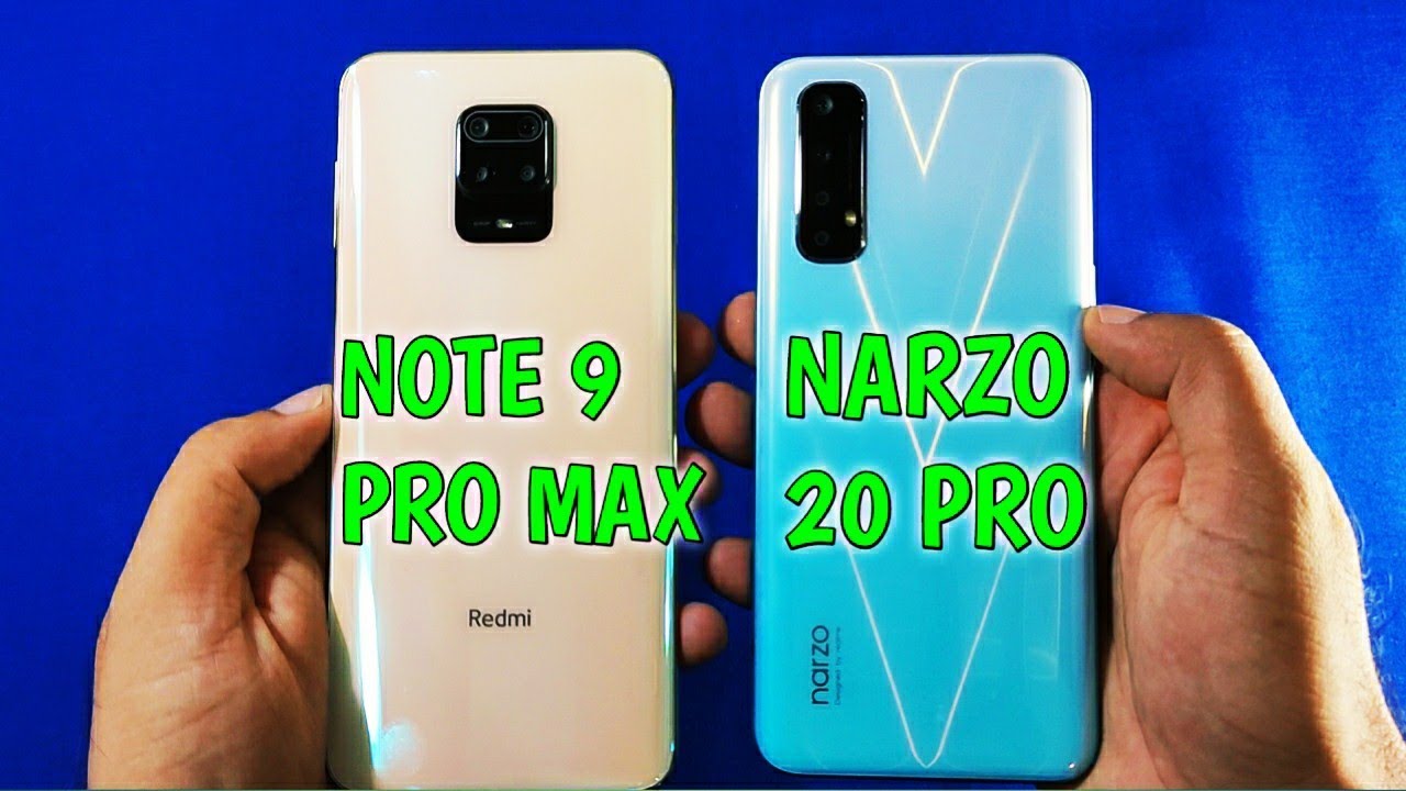 Realme Narzo 20 Pro vs Redmi Note 9 Pro Max Speed Test & Camera Comparison |🔥🔥
