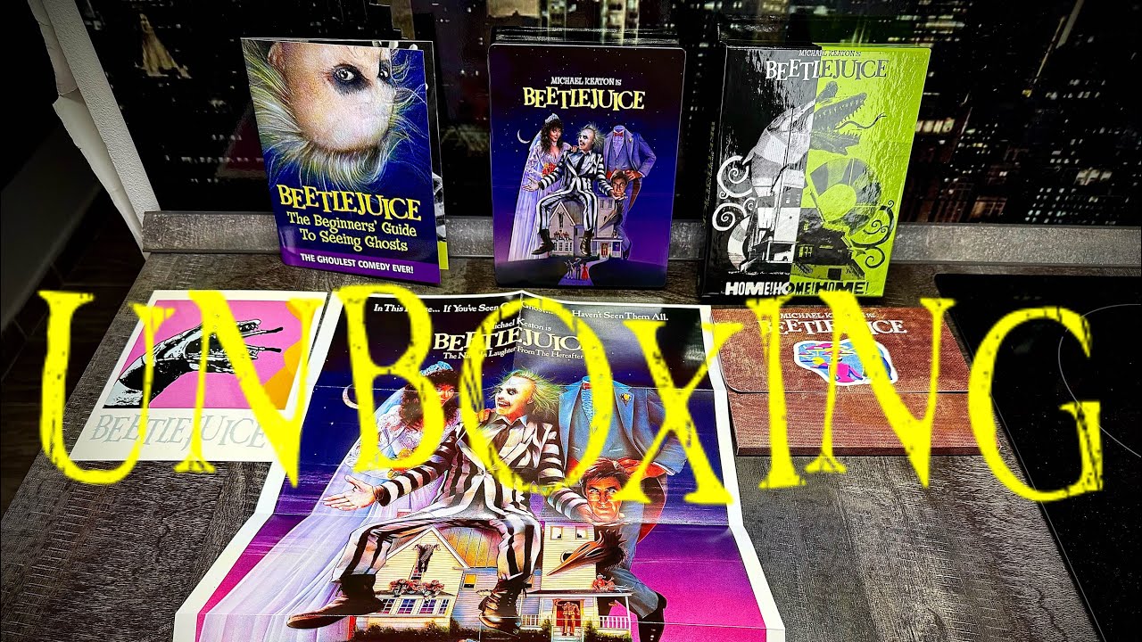 Beetlejuice - Collector’s Edition 4K • Zavvi Exclusive • Unboxing