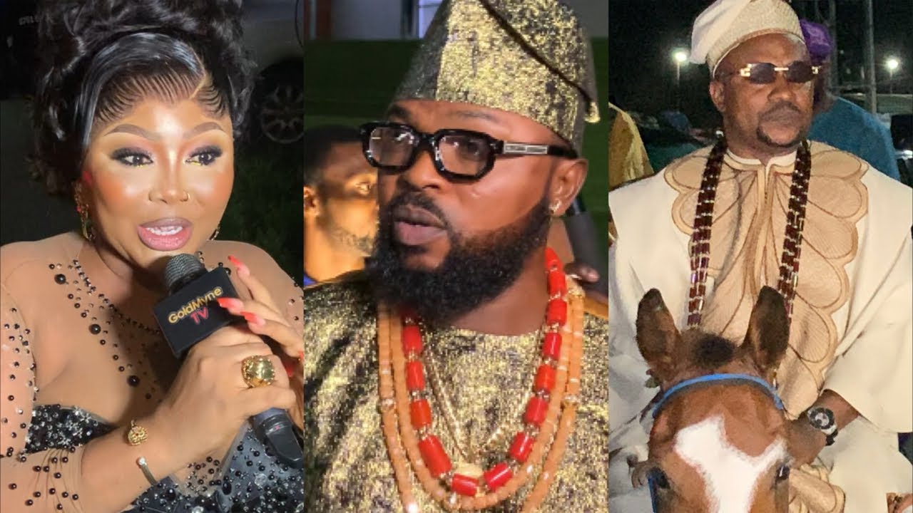 SEGUN OGUNGBE FINALLY ACCEPT HIS EX-WIFE AS THEY FACILITATE IN THEIR MOVIE PREMIERE