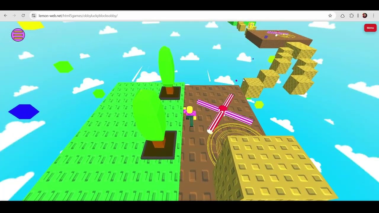 Lucky Blocks Obby Browser Challenge