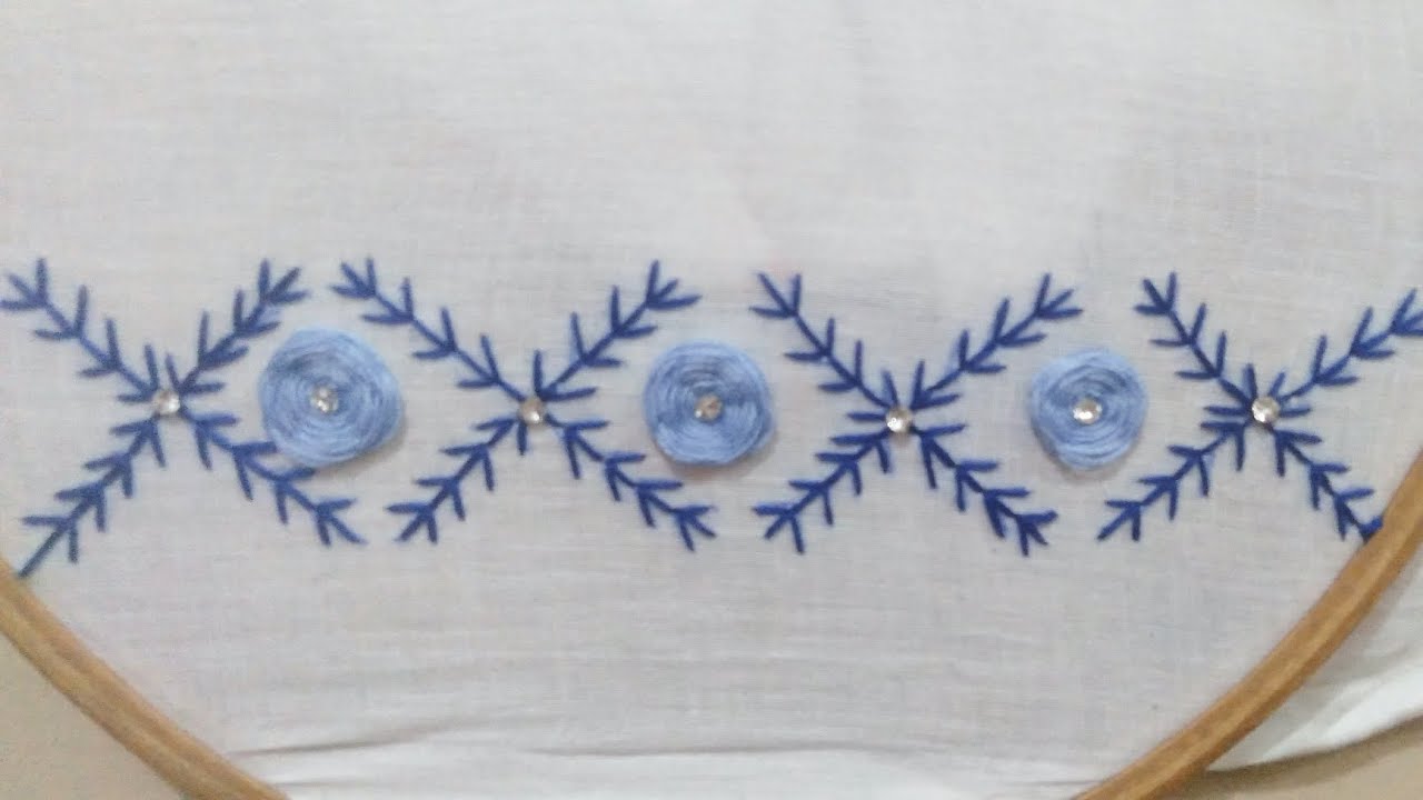 Very simple and beautiful Hand Embroidery for beginners #embroideryforbeginners