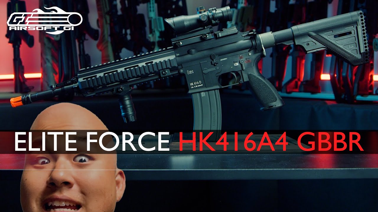 HK416 GBBR?! - Elite Force HK416a4 Gas Blowback Rifle | Airsoft GI