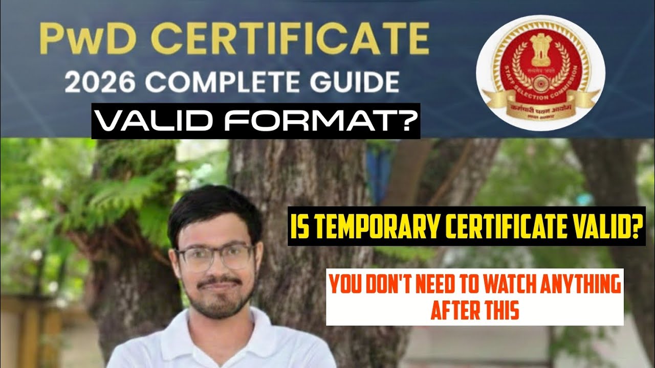 PWD Certificate Format?Temporary Certificate Valid?Ultimate Guide!Don't Watch Anything After This!