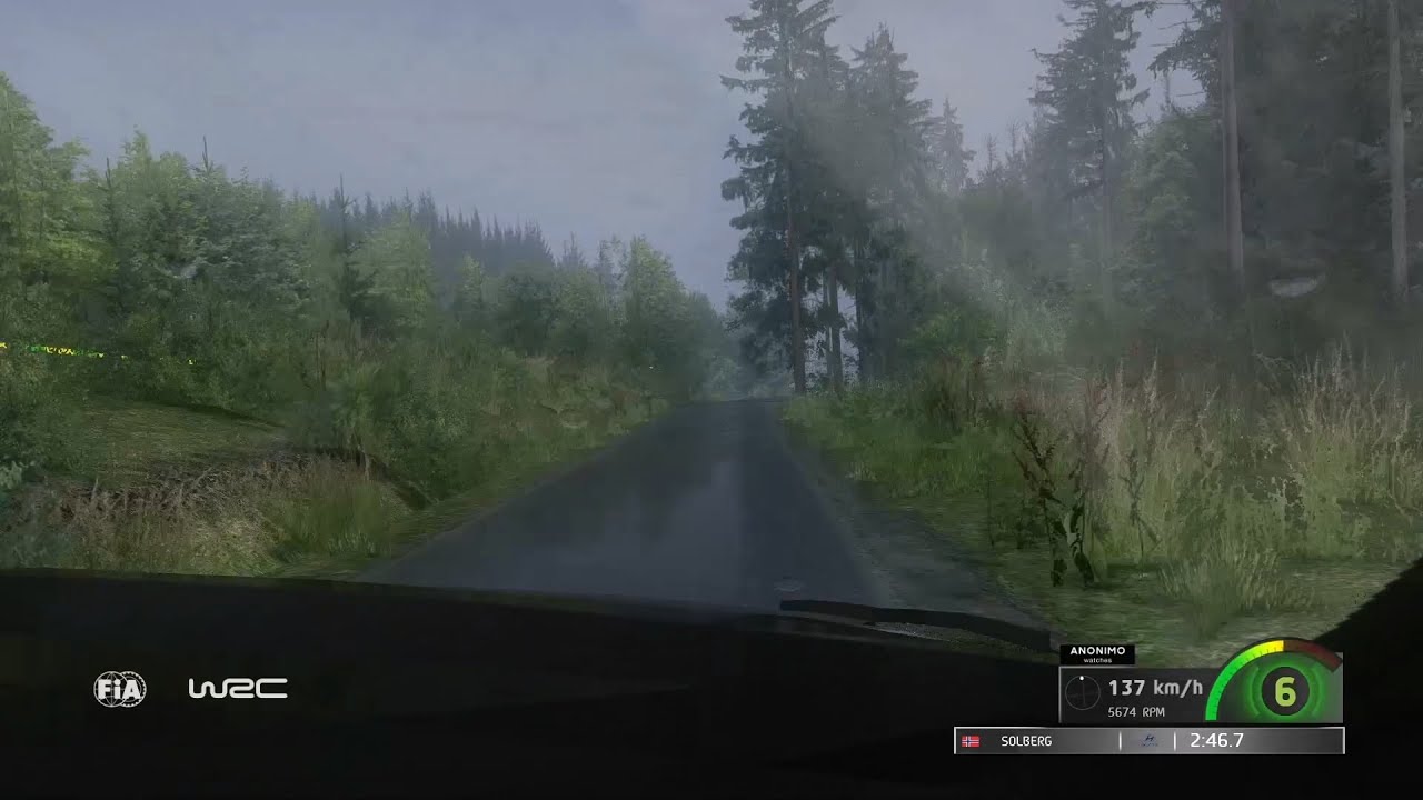Richard Burns Rally Road Reflection Reshade for WET TARMAC