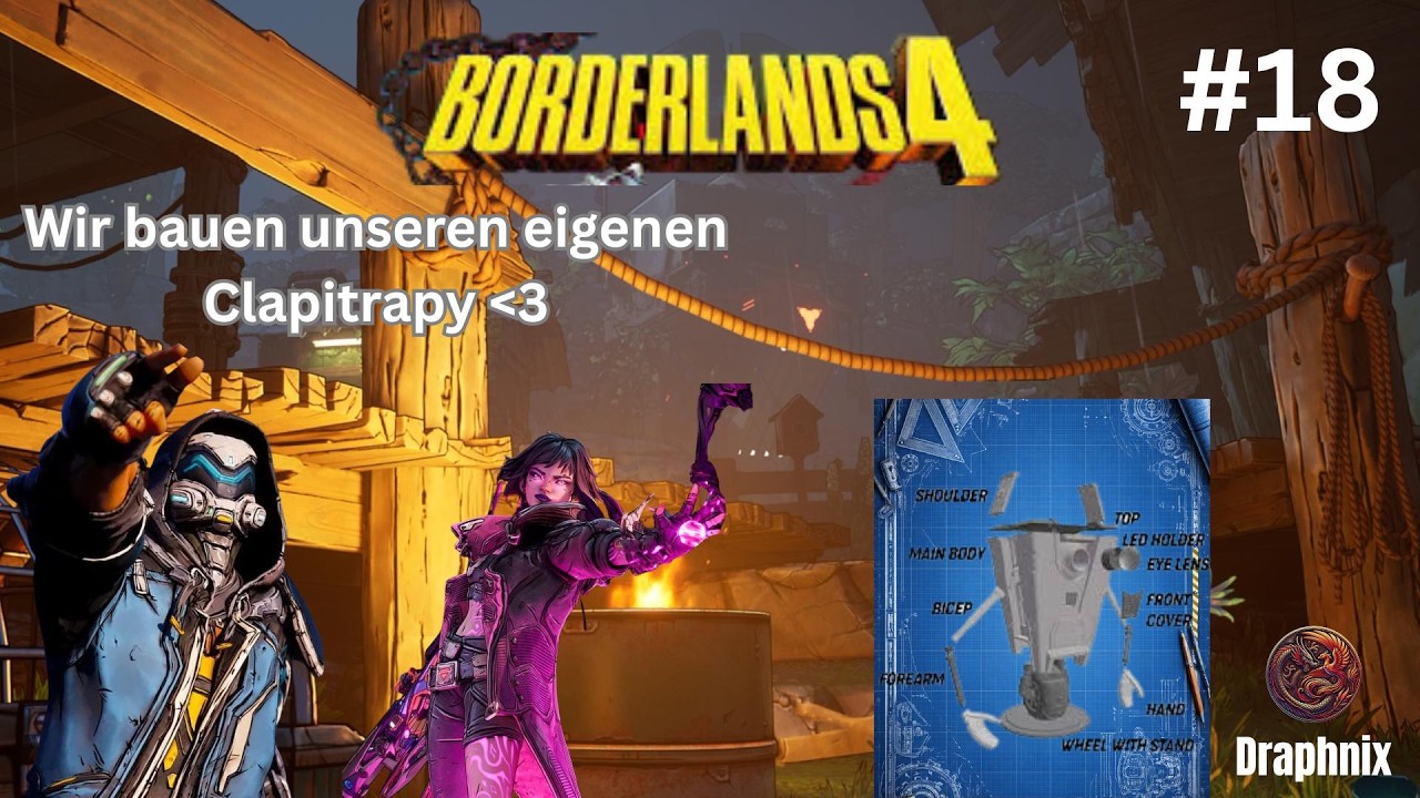 EWir bauen unseren eigenen Claptrap, Geil :D   Duo Borderlands 4 Gameplay  #18