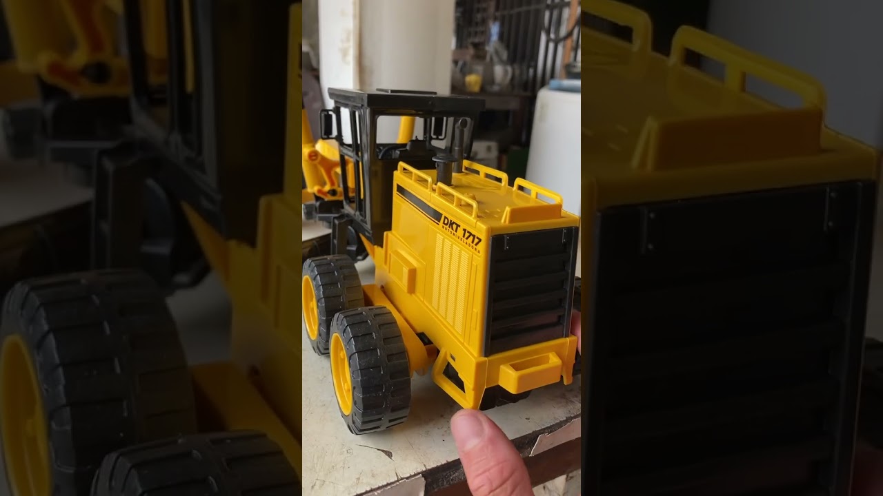 Modificando mine motoniveladora da DKT 1717 brinquedo