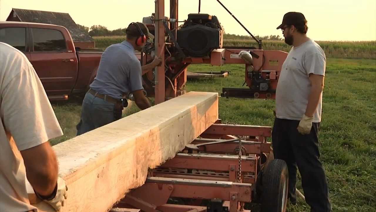 Milling Ash Trees with Wood Mizer LT30
