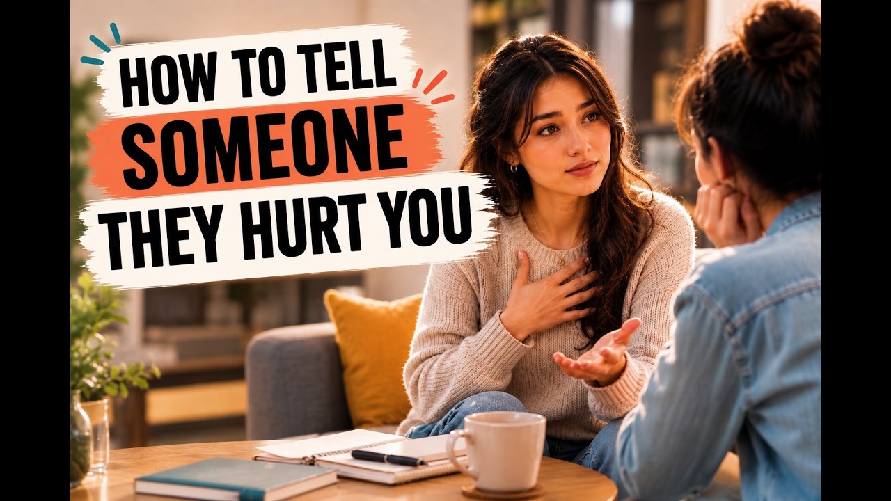 How to Tell Someone They Hurt You (Without Conflict)
