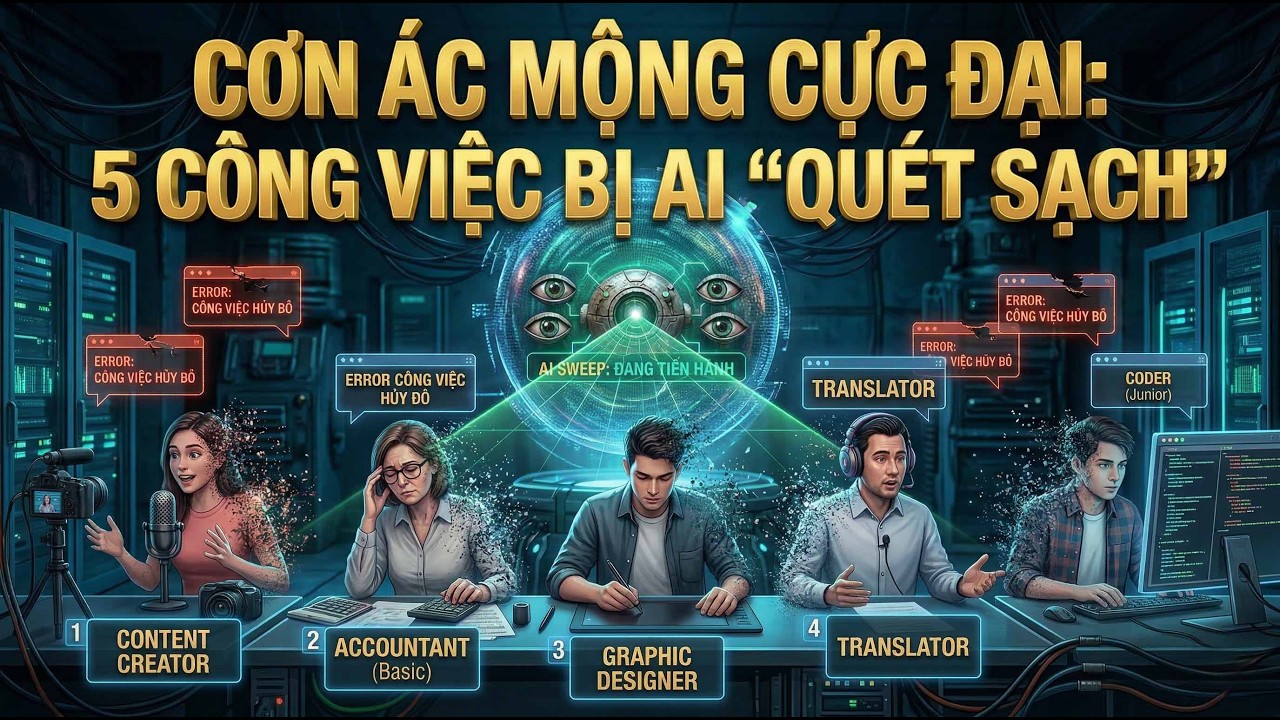 5 Công Việc Sẽ Bị AI Quét Sạch
