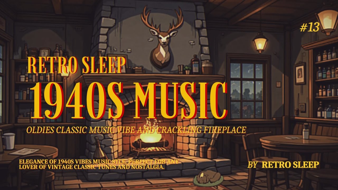 Oldies Classic Music 1940s Playing in Another Room at Manor House | Classic Music | RetroSleep | #13
