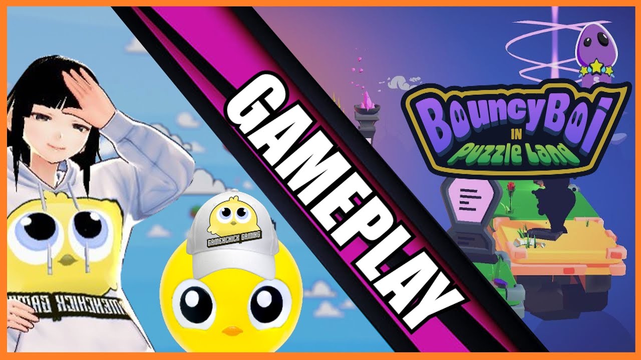 BouncyBoi in Puzzle Land | GAMEPLAY | STEAM | IGC Showcase