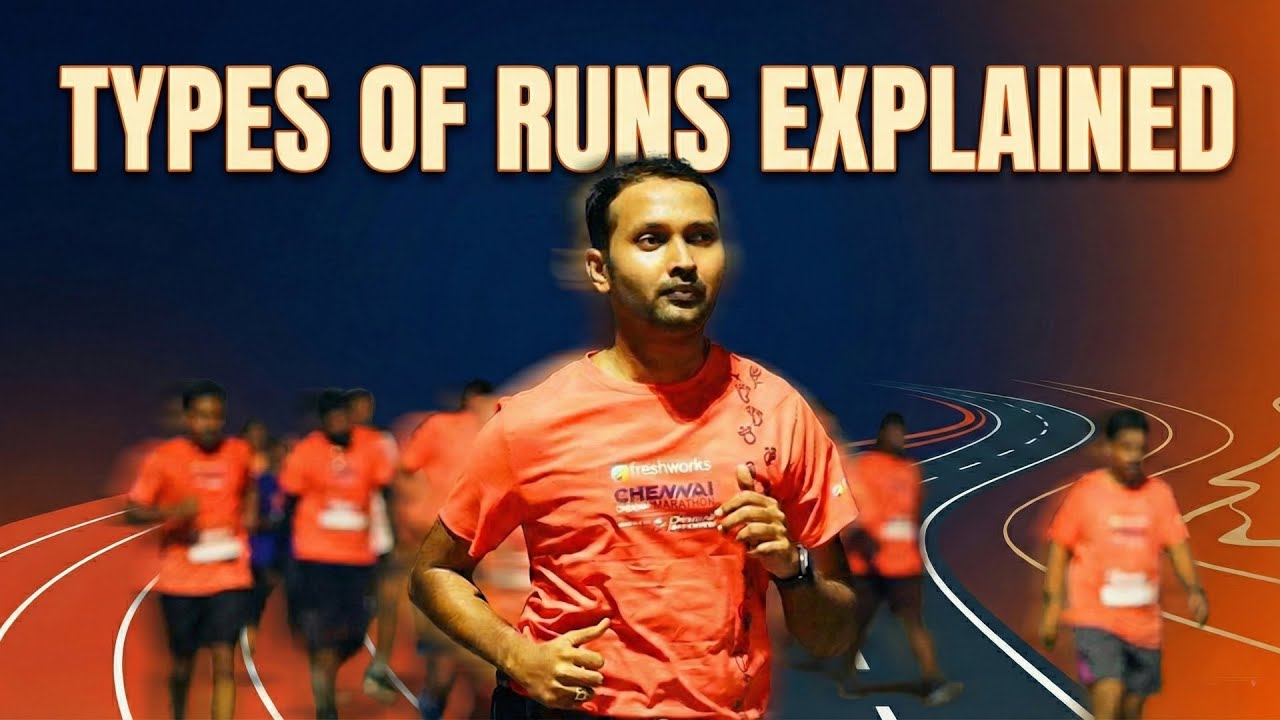 Types of runs in my training plan | Chennai Marathon 2026 prep
