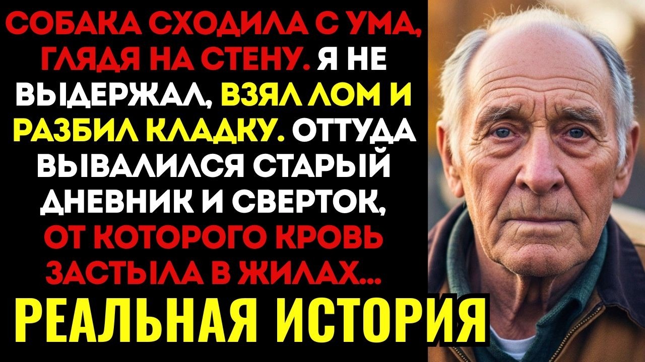 КАЖДУЮ НОЧЬ моя собака выла на стену в детской. Я сорвал обои и НАШЕЛ ТО, что спрятал предыдущий...