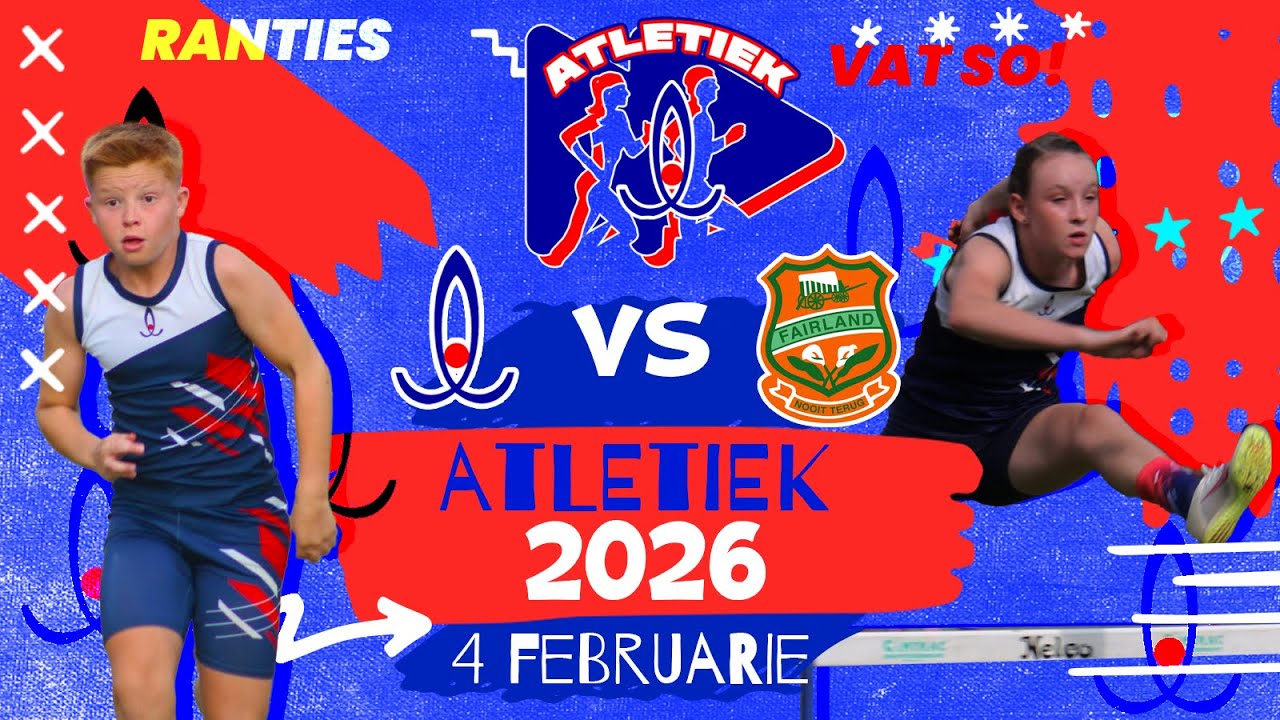 Atletiek 2026 : Vriendskaplik teen L/S Fairlands