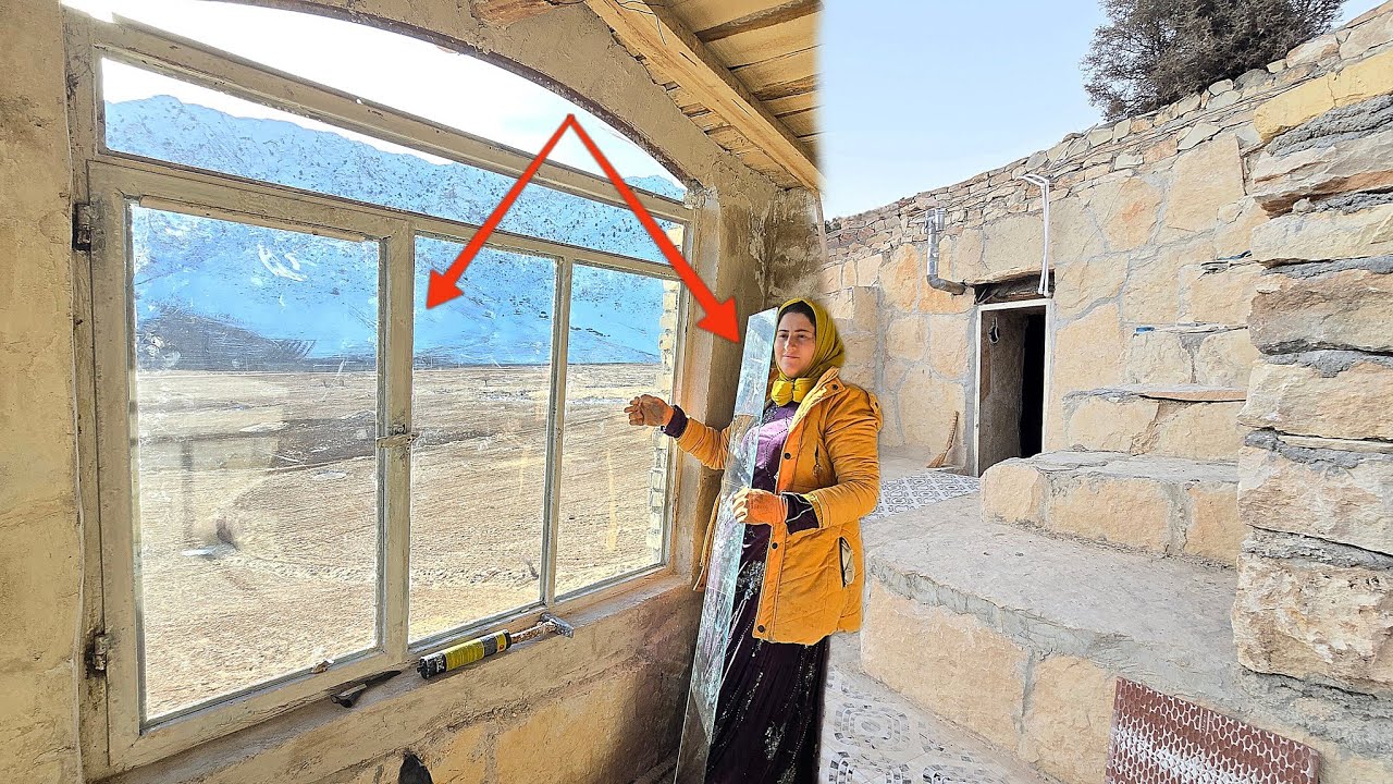 Installing Glass: The Art and Joy of a Nomadic Lady in the Mountains