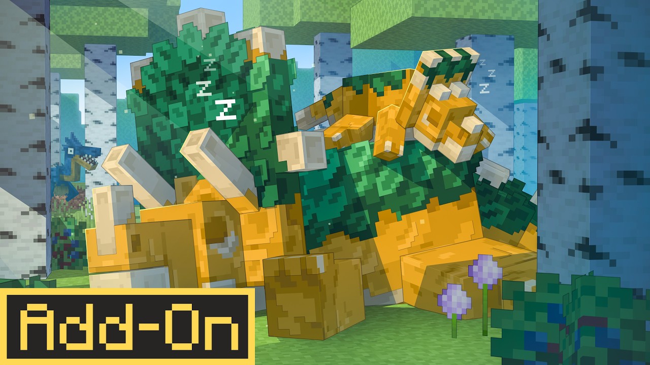 Out Now! The Extinct DINOSAURS Add-On 1.0