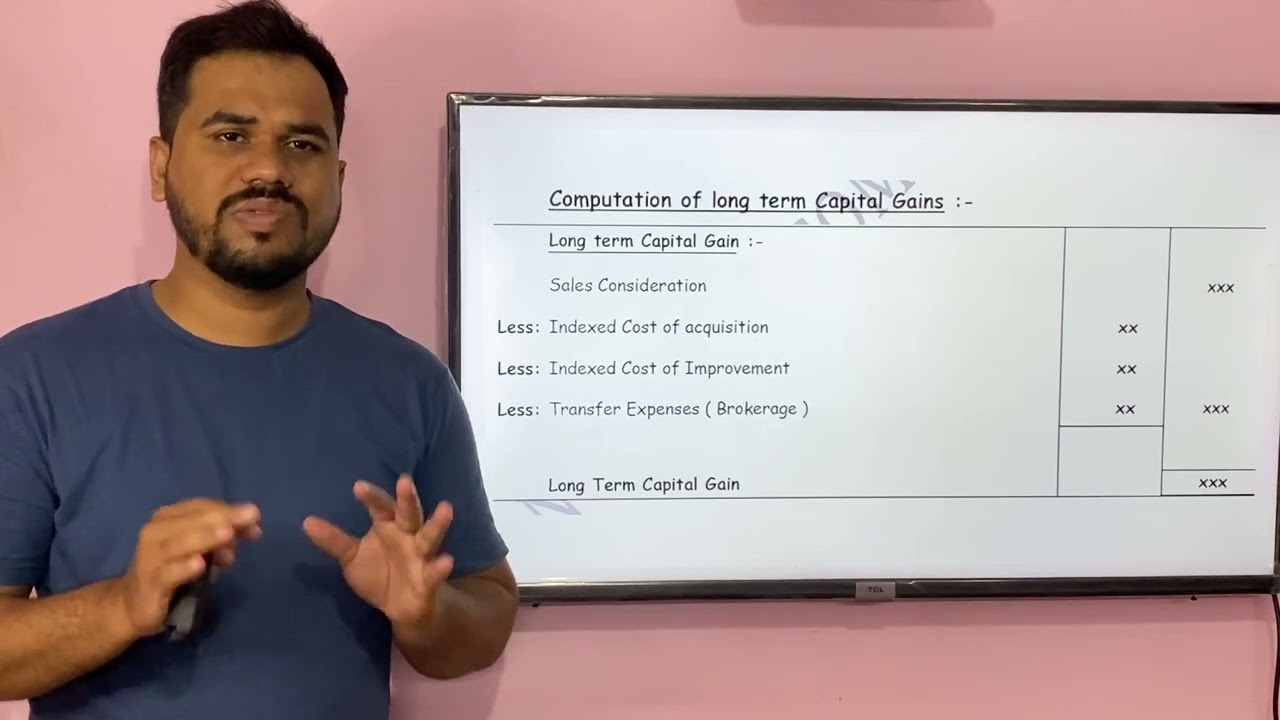 Capital Gain - 1 #tybcom #capitalgain #incometax