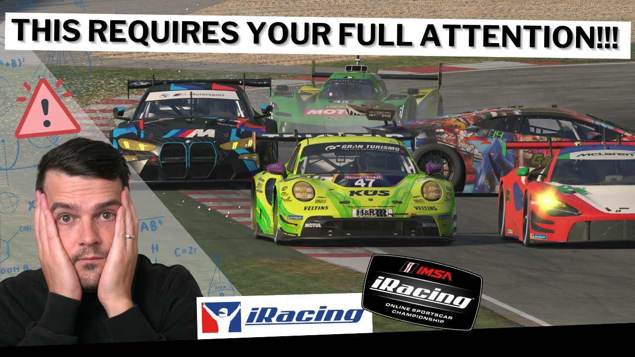 Racing the IMSA iRacing Series for the FIRST Time!  Are A License Events the Best?