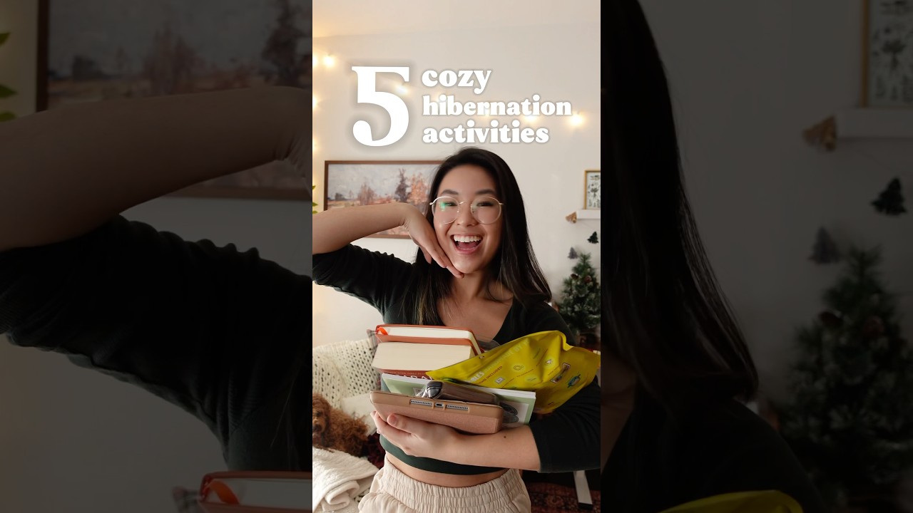 5 cozy hobbies for this hibernation season ❄️